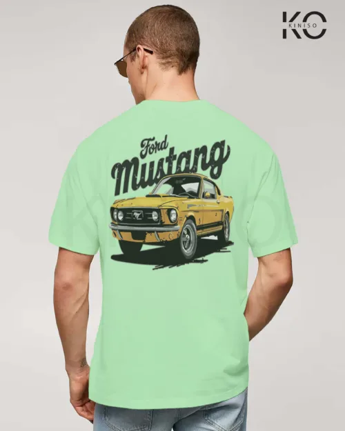 Ford mustang Yellow Backpart Pastel Mint